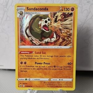 Sandaconda 110/202 Pokemon TCG Holo Rare